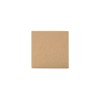 Картонный настольный набор DIMAS в форме куба, бежевый Картонный настольный набор DIMAS в форме куба, бежевый