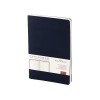 Ежедневник А5 недатированный Megapolis Velvet Flex, темно-синий Navy