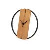 Деревянные часы с металлическим ободом Time Wheel Деревянные часы с металлическим ободом Time Wheel