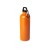 Одностенная бутылка для воды с карабином Oregon, изготовленная из нержавеющей стали, сертифицированной по стандарту RCS, объемом 750 мл - Оранжевый