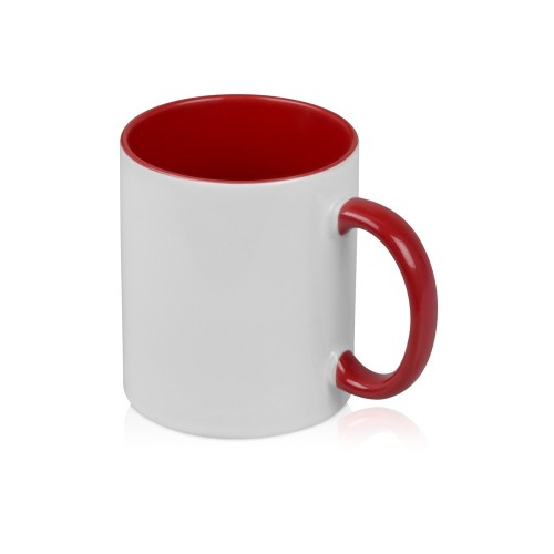 Кружка для сублимации Sublime Color, белый/красный