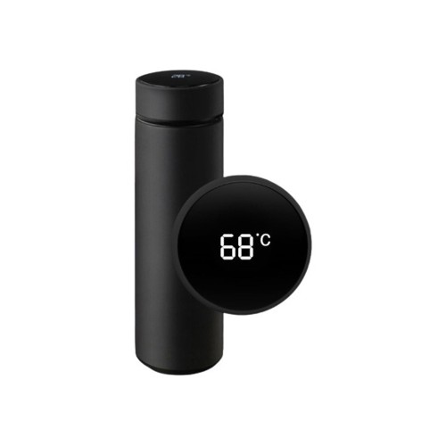 Термос с индикатором температуры LEMARK (Чёрный)