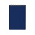 Блокнот А5 на гребне Pragmatic 60 листов в линейку, темно-синий