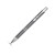 Алюминиевая шариковая кнопочная ручка Moneta, синие чернила, серый Алюминиевая шариковая кнопочная ручка Moneta, синие чернила, серый