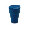 Силиконовый складной стакан GoCup, индиго Силиконовый складной стакан GoCup, индиго