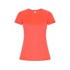 Футболка Imola женская, неоновый коралловый