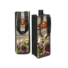 Чехол для бутылки из нетканого материала PET с возможностью полноцветной печати