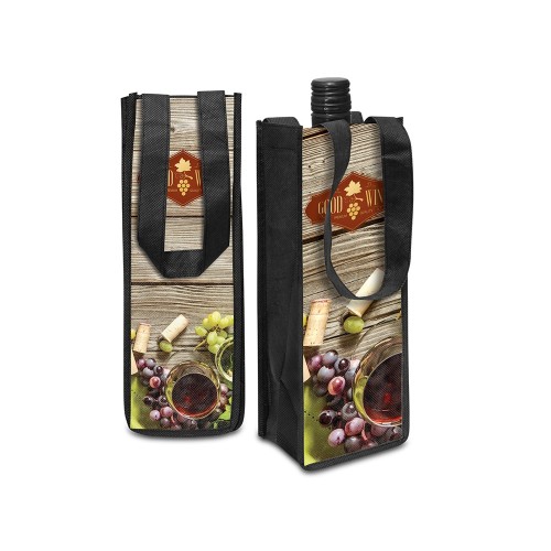 Чехол для бутылки из нетканого материала PET с возможностью полноцветной печати