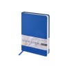 Ежедневник с каменной бумагой недатированный А5 Carrara, синий
