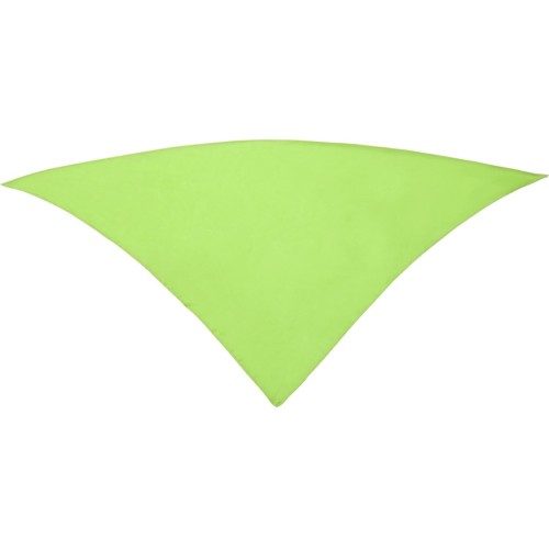 Шейный платок FESTERO треугольной формы, зеленое яблоко