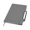Nexus блокнот формата А5 в твердой обложке с ручкой и карандашом - Серый Nexus блокнот формата А5 в твердой обложке с ручкой и карандашом - Серый
