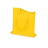 Сумка для шопинга Carryme 140 хлопковая, 140 г/м2, желтый Сумка для шопинга Carryme 140 хлопковая, 140 г/м2, желтый