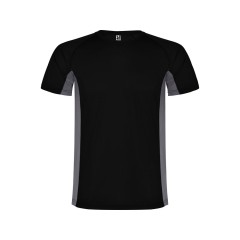 Спортивная футболка Shanghai детская, черный/графитовый