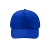 Бейсболка CALISTO из RPET 5-панельная, королевский синий