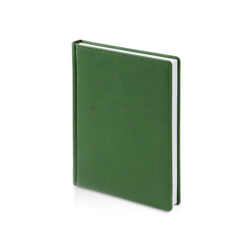 Ежедневник А5 датированный Velvet 2026, зеленый