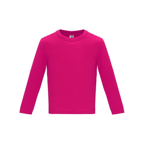 Футболка Baby  детская с длинным рукавом, фуксия