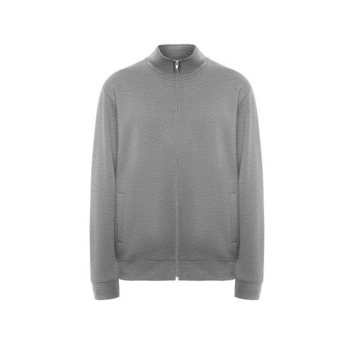 Толстовка на молнии Ulan, серый меланж