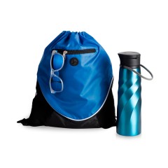 Подарочный набор с солнцезащитными очками и бутыкой для воды Summerheat, синий