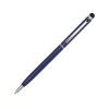 Шариковая ручка Ore алюминиевая со стилусом - Синий Шариковая ручка Ore алюминиевая со стилусом - Синий