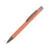 Ручка металлическая soft touch шариковая Tender, коралловый
