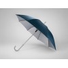 Зонт-трость полуавтомат Майорка, синий/серебристый