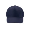 Бейсболка CALISTO из RPET 5-панельная, темно-синий