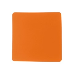 ПАТЧ КВАДРАТ soft-touch (оранжевый ) 5,5 х 5,5 см