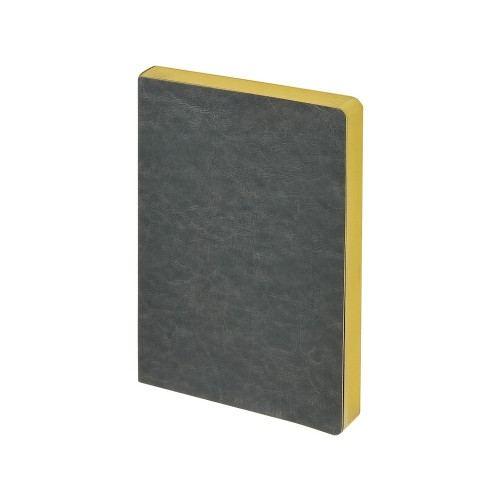 Ежедневник недатированный А5 Megapolis Nebraska Flex, серый с золотым обрезом (Р)
