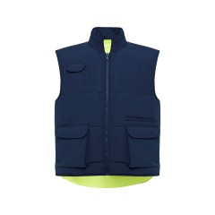 Жилет Persei, нэйви/неоновый желтый