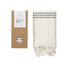 Originalhome плед 3-в-1 из переработанных материалов - 85 x 175 см - Белый