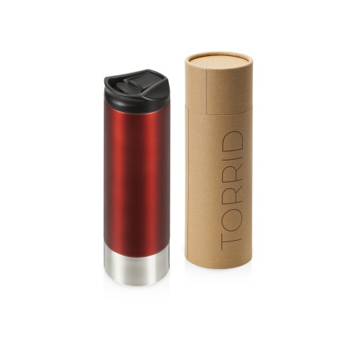 Герметичная термокружка c двойными стенками и медным слоем Torrid, 470 мл, темно-красный