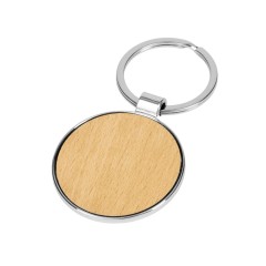 Брелок из бамбука круглой формы, Circle