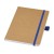 Блокнот Berk формата из переработанной бумаги, cиний Блокнот Berk формата из переработанной бумаги, cиний