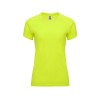 Футболка Bahrain женская, неоновый желтый