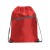 Рюкзак-мешок NINFA с карманом на молнии, красный Рюкзак-мешок NINFA с карманом на молнии, красный