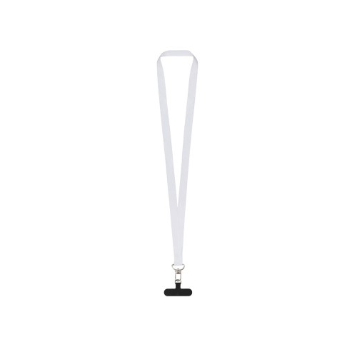 Ланъярд 2,5 см под сублимацию с трендовым карабином и узким держателем для телефона из ПЭ