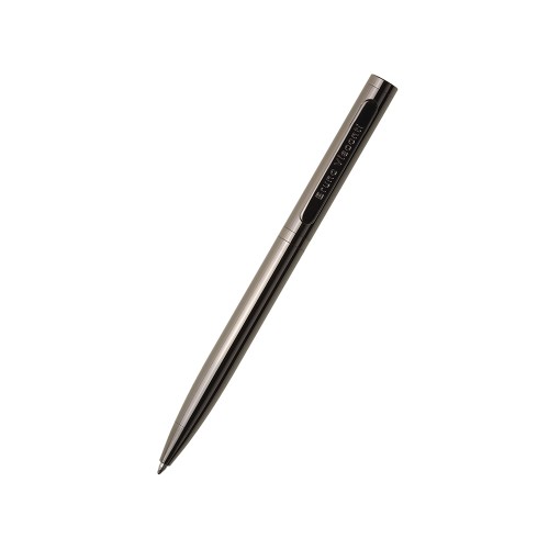 Ручка Firenze шариковая автоматическая, вороненая сталь