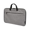 Эко- чехол для ноутбука Libra 2 в 1 из переработанного пластика, серый яркий