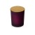 Свеча соевая ароматическая в стекле Niort, бордовая