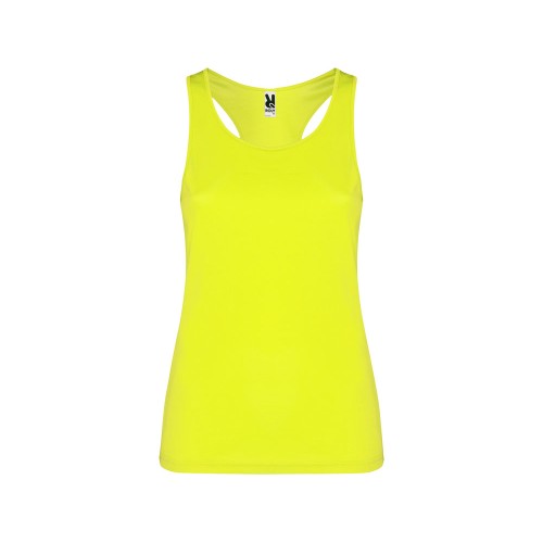 Топ спортивный Shura женский, неоновый желтый