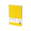 Ежедневник А5 недатированный Megapolis Velvet Flex, желтый