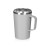 Стальная кружка с двойными стенками и порошковым покрытием Tibet, серый Стальная кружка с двойными стенками и порошковым покрытием Tibet, серый