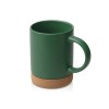 Кружка 450 мл с пробковым дном Корк & Бон, глубокий зеленый