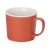 Матовая кружка Nancy 360 мл цветная снаружи, белая внутри, коралловый