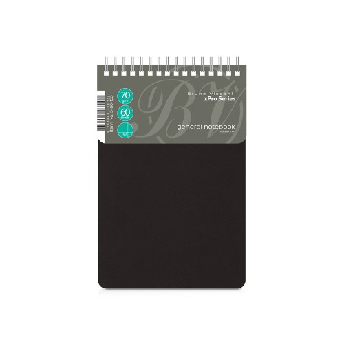 Бизнес - блокнот А5 (135 х 198 мм.) xPro 60 л., черный