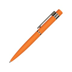 Ручка металлическая шариковая Verona, софт-тач, 1.0 мм, оранжевый