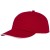 Пятипанельная кепка-сендвич Styx, красный
