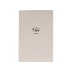 Блокнот А5 Adiantum из переработанного тростника, 80 листов, гибкая обложка, натуральный (тампопечать)