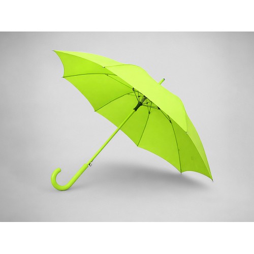 Зонт-трость Color полуавтомат, зеленое яблоко