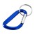 Timor брелок с карабином из переработанного алюминия, сертифицированного по стандарту RCS - Ярко-синий Timor брелок с карабином из переработанного алюминия, сертифицированного по стандарту RCS - Ярко-синий